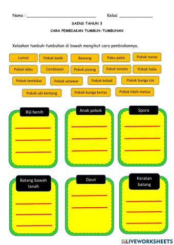 Pembiakan tumbuh-tumbuhan