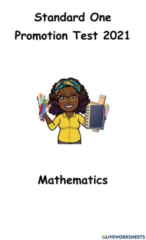 Math Promo Test 2021