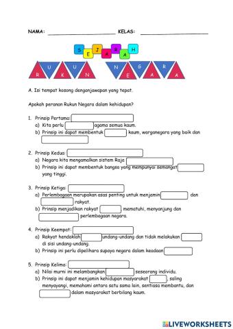 Sejarah Tahun 6: Rukun Negara
