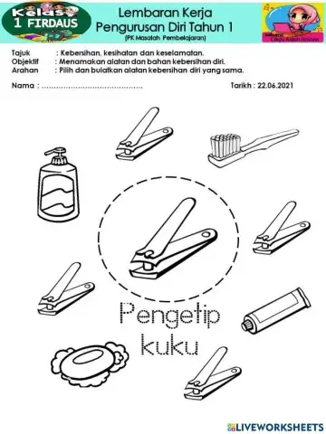 Mengenal alatan kebersihan diri