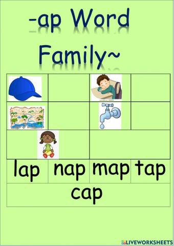 -ap word family