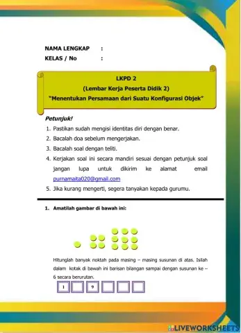 LKPD 2 Pola Bilangan