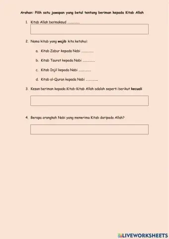 Beriman kepada Kitab-Kitab Allah