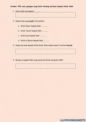 Beriman kepada Kitab-Kitab Allah