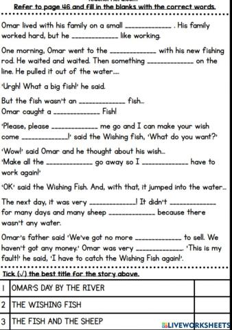 The wishing Fish