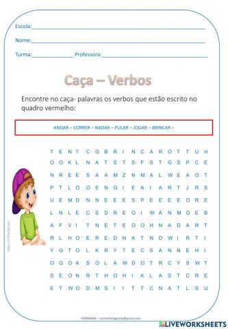 Caça - Verbos