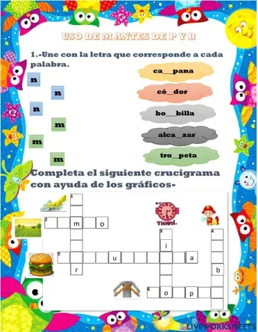 Uso de la m antes de p y b