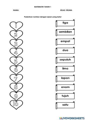 Matematik Tahun 1