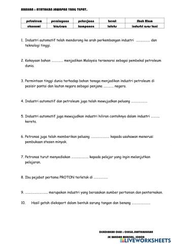 Kegiatan Ekonomi Negara