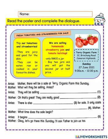 Information transfer