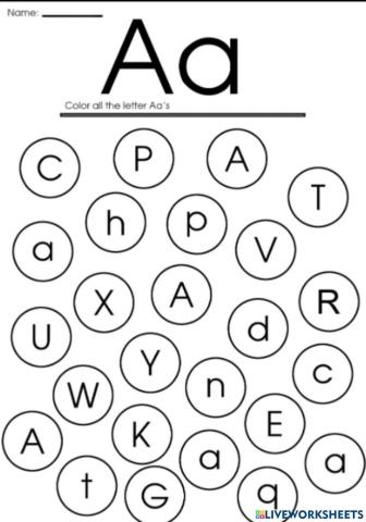 Oxford Phonics Letter Aa