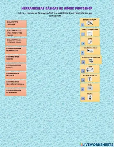 Herramientas adobe photoshop