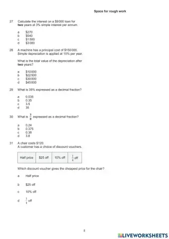 City and guilds maths