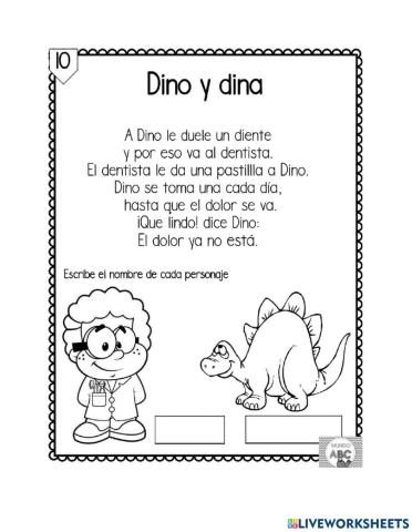 Ficha de comprensiòn