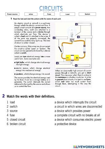 Types of circuits
