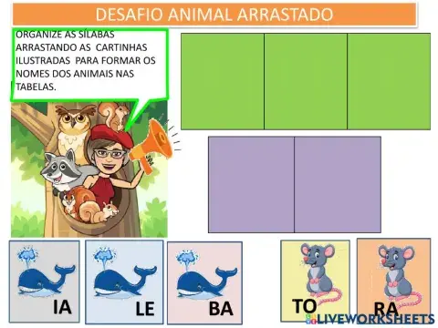 Desafio animal