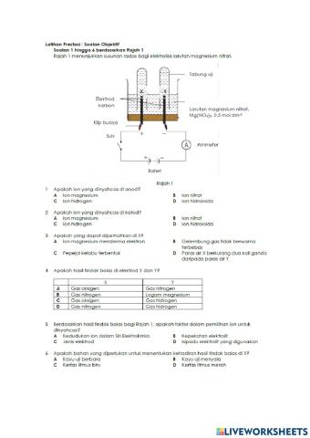 Kuiz (6.1 sel eletrolitik) 2