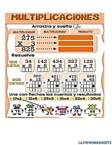 Multiplicaciones