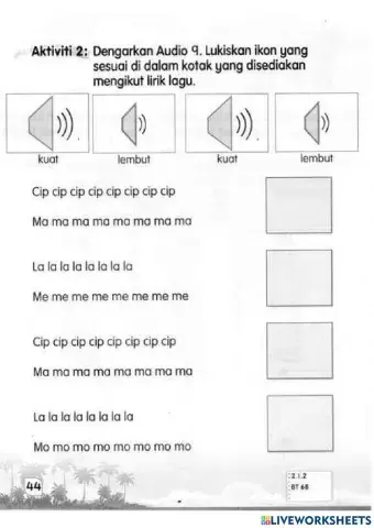 Audio 9 : Humming Melodi Ini