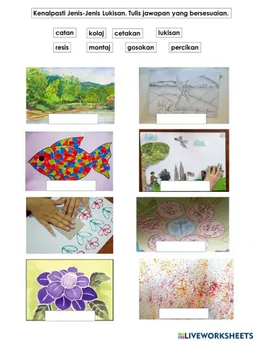 Pendidikan seni visual minggu ini