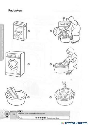 Alatan dan Bahan Pembersih Pakaian