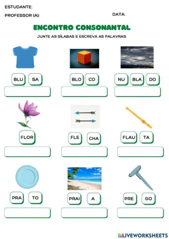 Encontro Consonantal