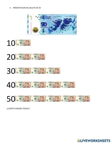 Monedas y billetes