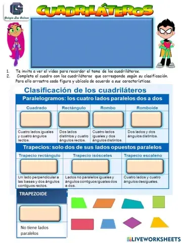 Tipos de cuadriláteros