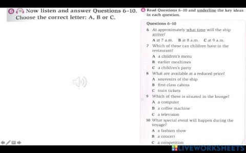 Listening (2) UNIT 3