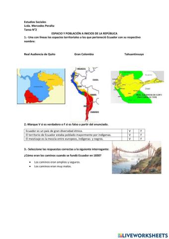Espacio y población a inicio de la República.AC
