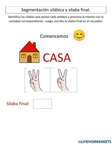 Segmentación silábica