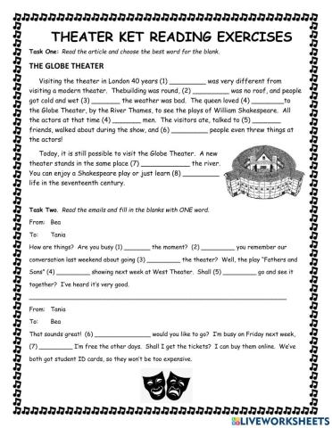 KET Theater Exercises