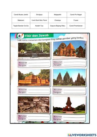 Monumen dan Kerajaan