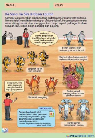 Riang Ria Di Dasar Laut