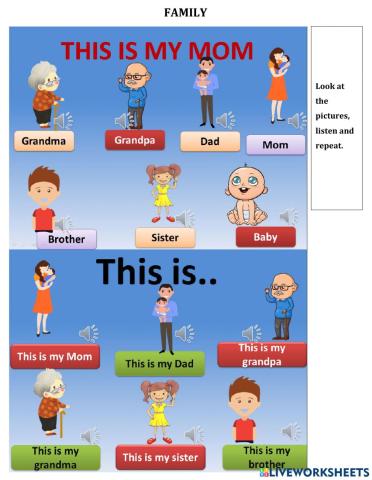 Family (Listening & Speaking)