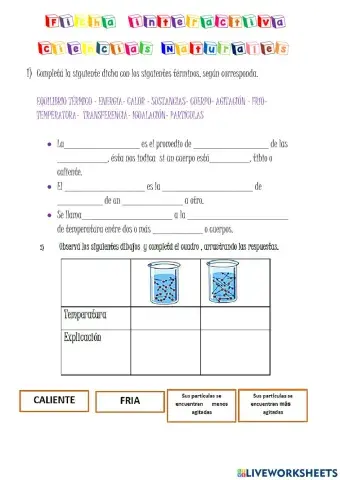 Calor y temperatura 2