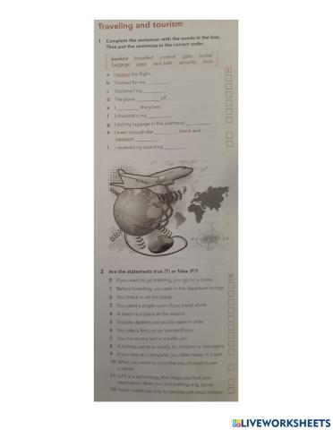 Travelling & Tourism