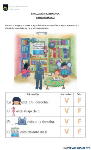 Evaluación Geometría