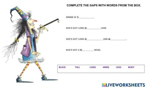 Winnie's description