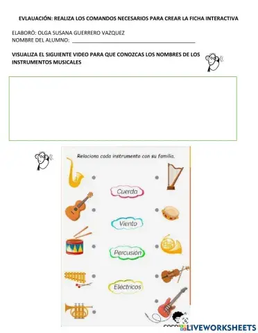 Instrumentos musicales