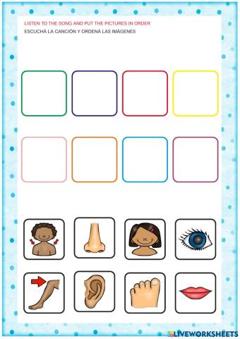 Head, shoulders, knees and toes