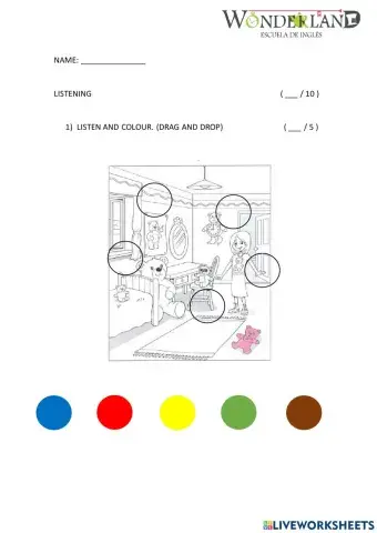 Mid-term exam 3rd grade