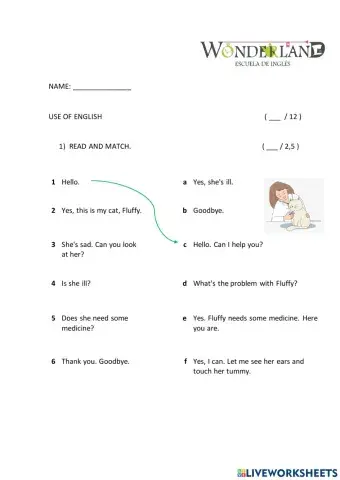 Mid-term exam 3rd grade
