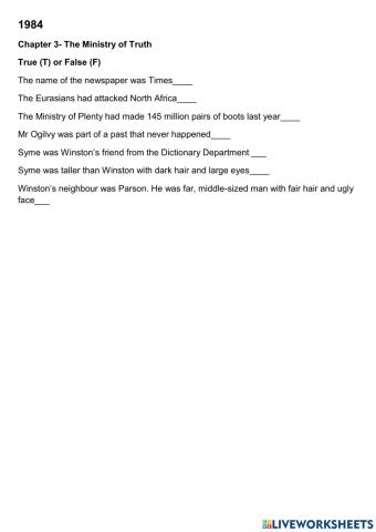 1984 chapter 3