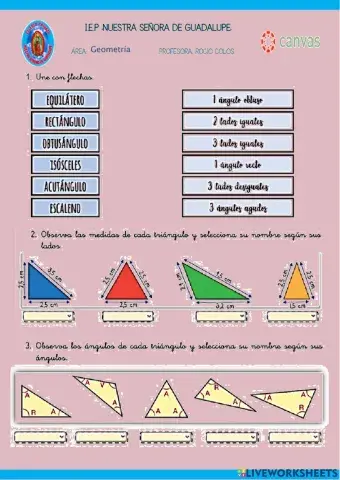 Clasificación de Triángulos
