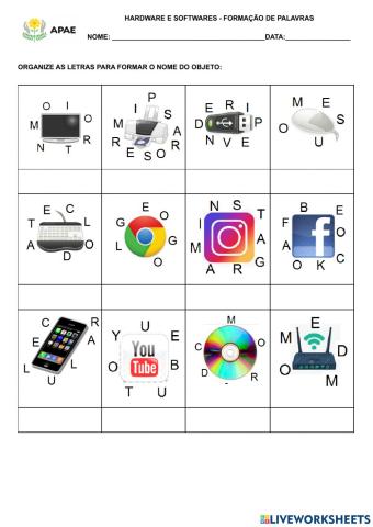 Hardwares e softwares