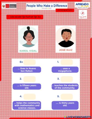 People who make a difference - A1