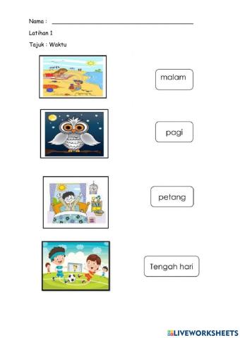 Matematik KSSMKR - Waktu