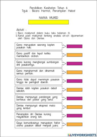 Bicara Hormat, Penampilan Hebat