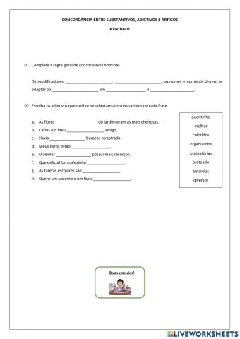 Concordância Nominal